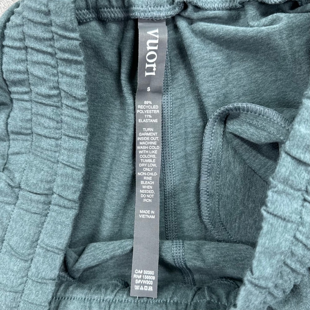 Vuori Performance Jogger Womens Small Green Heather VW303 DreamKnit Sweatpants - Picture 3 of 12